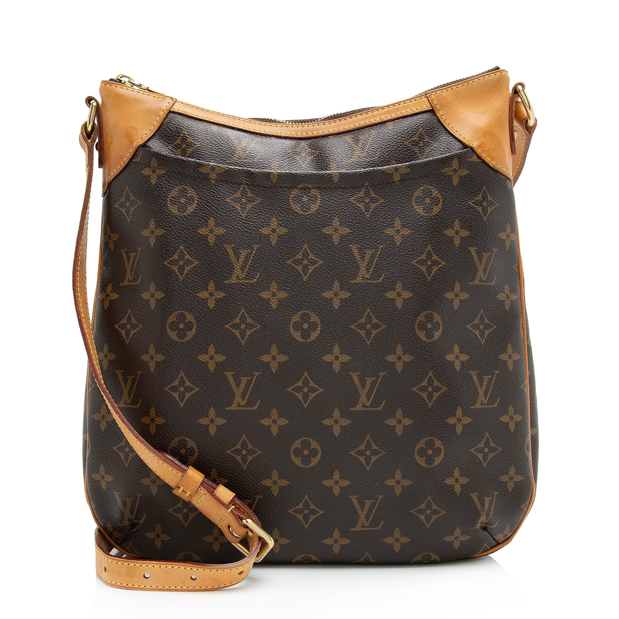 Louis Vuitton Monogram Canvas Odeon MM Shoulder Bag (SHF-YZiYCD)