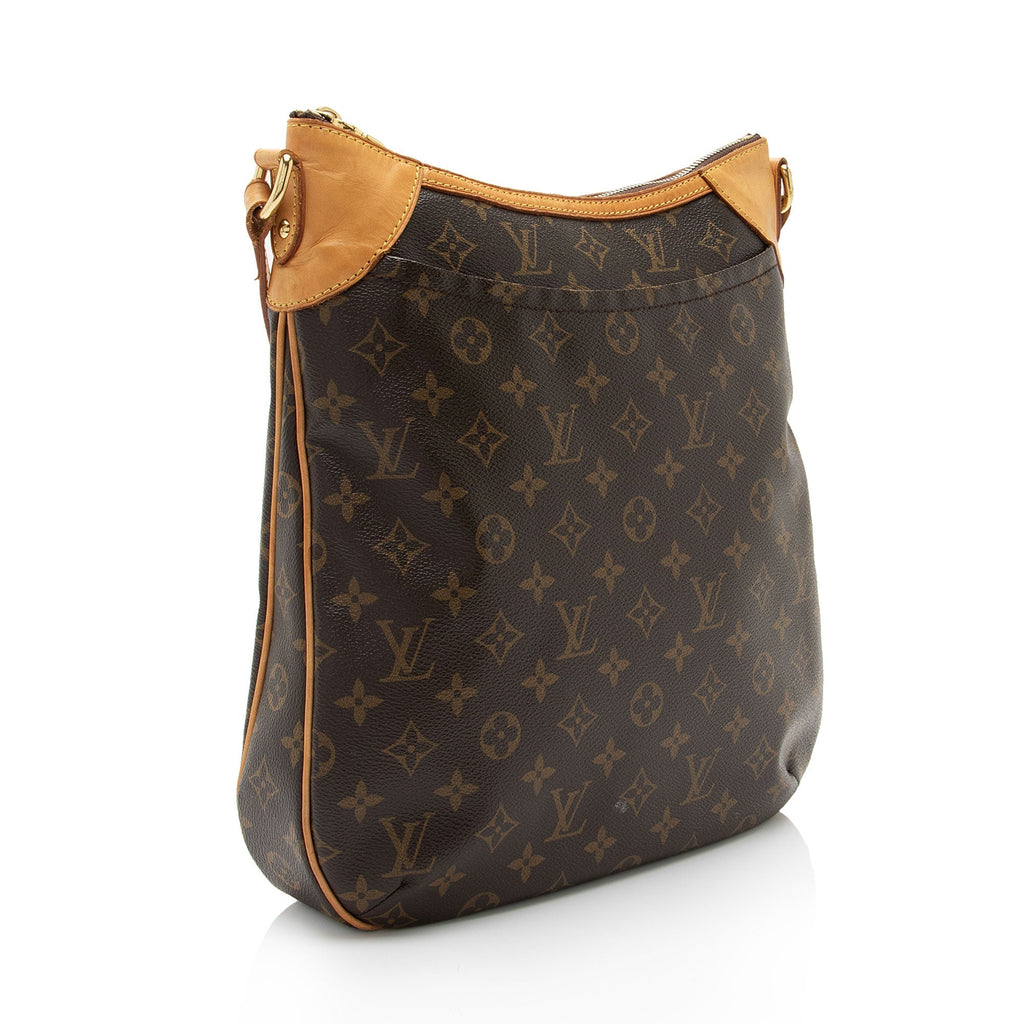 Louis Vuitton Monogram Canvas Odeon MM Shoulder Bag (SHF-ytBz6I)