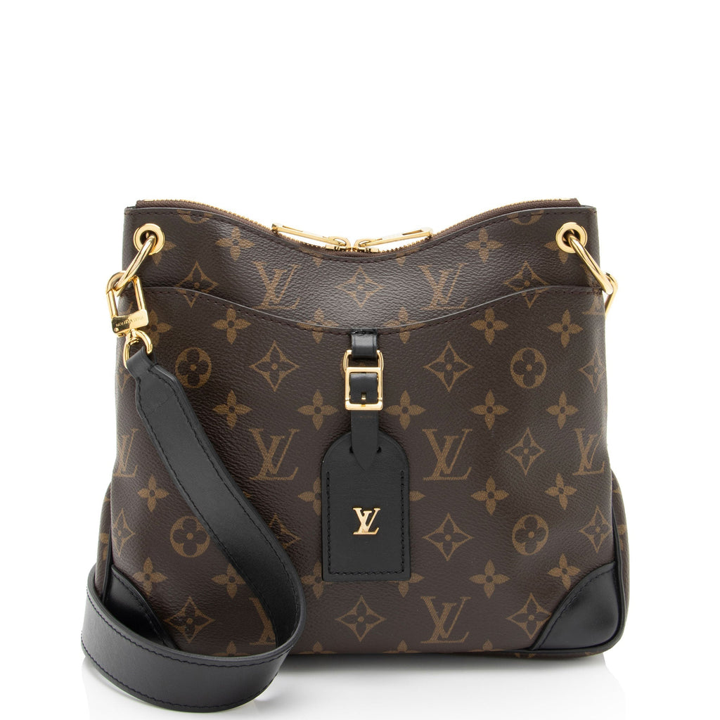 Louis Vuitton Monogram Canvas Odeon PM NM Shoulder Bag (SHF-DVtcRH)