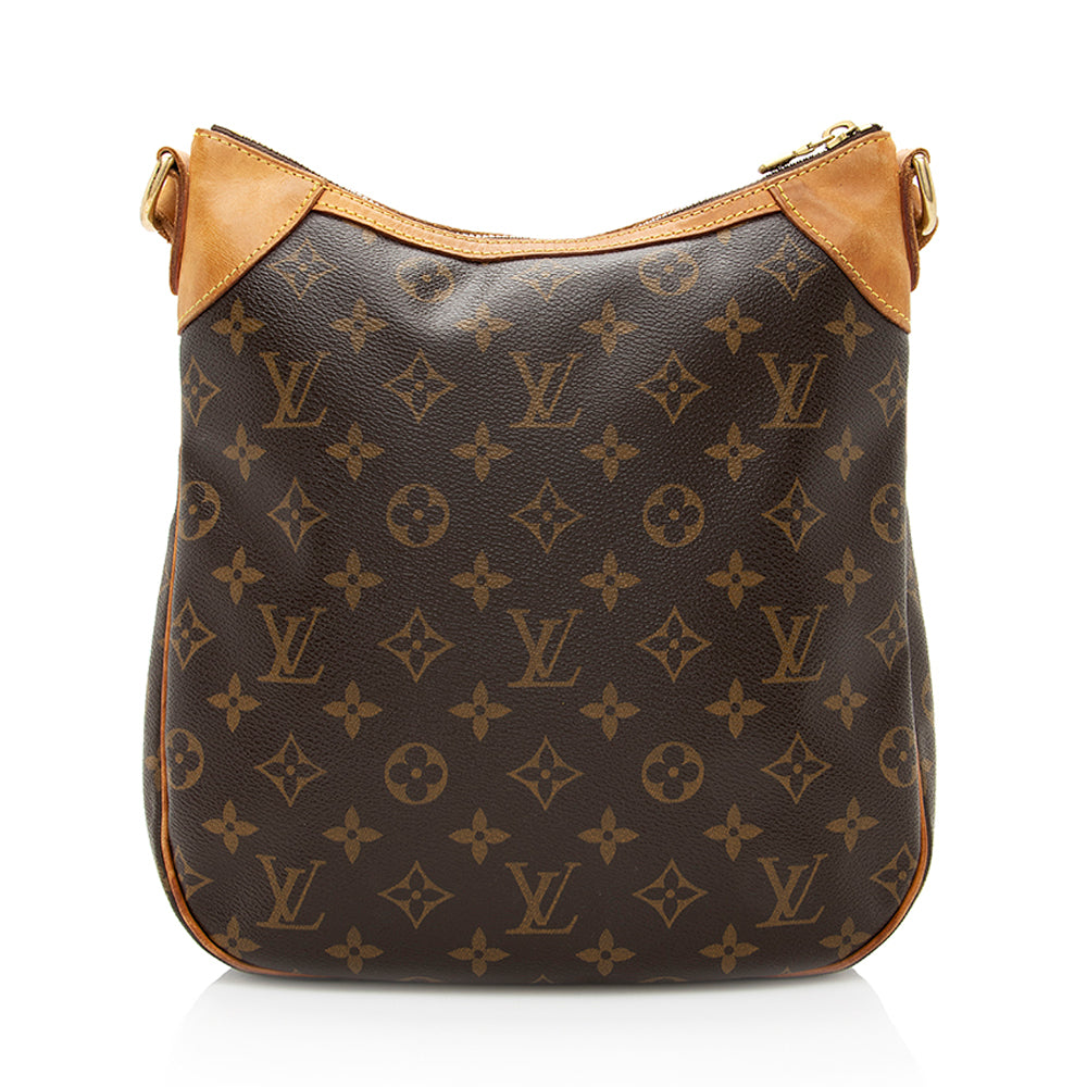 Louis Vuitton Monogram Canvas Odeon PM Shoulder Bag (SHF-19810)