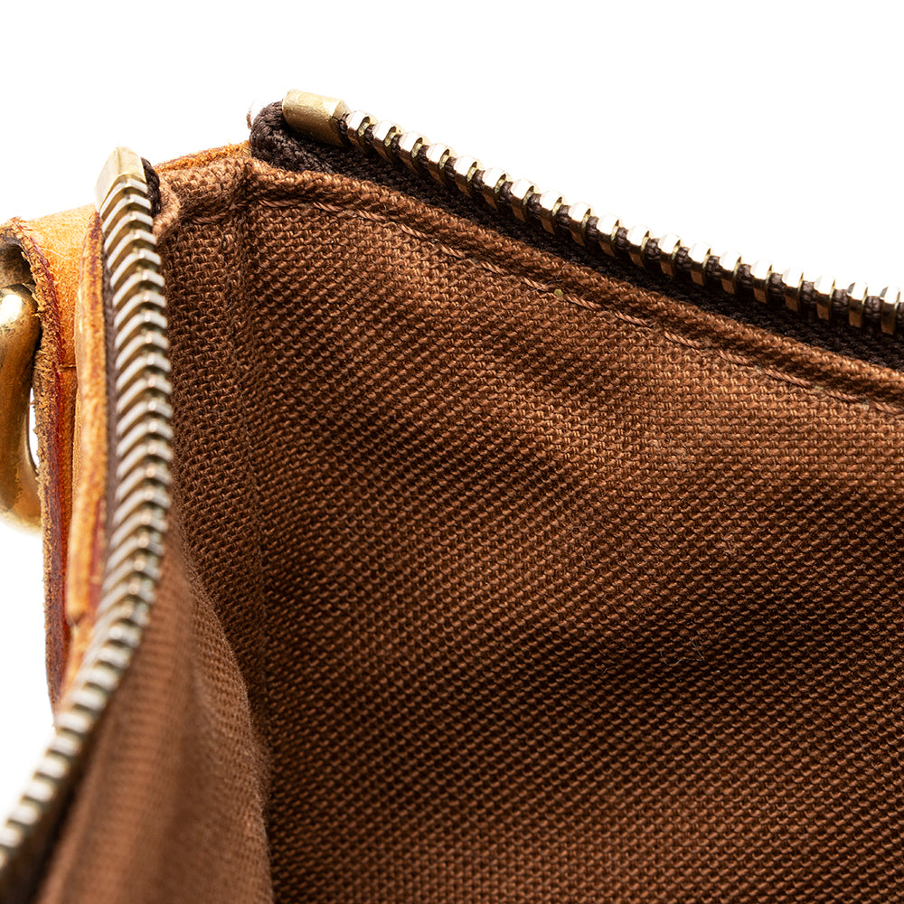 Louis Vuitton Monogram Canvas Odeon PM Shoulder Bag (SHF-19810)