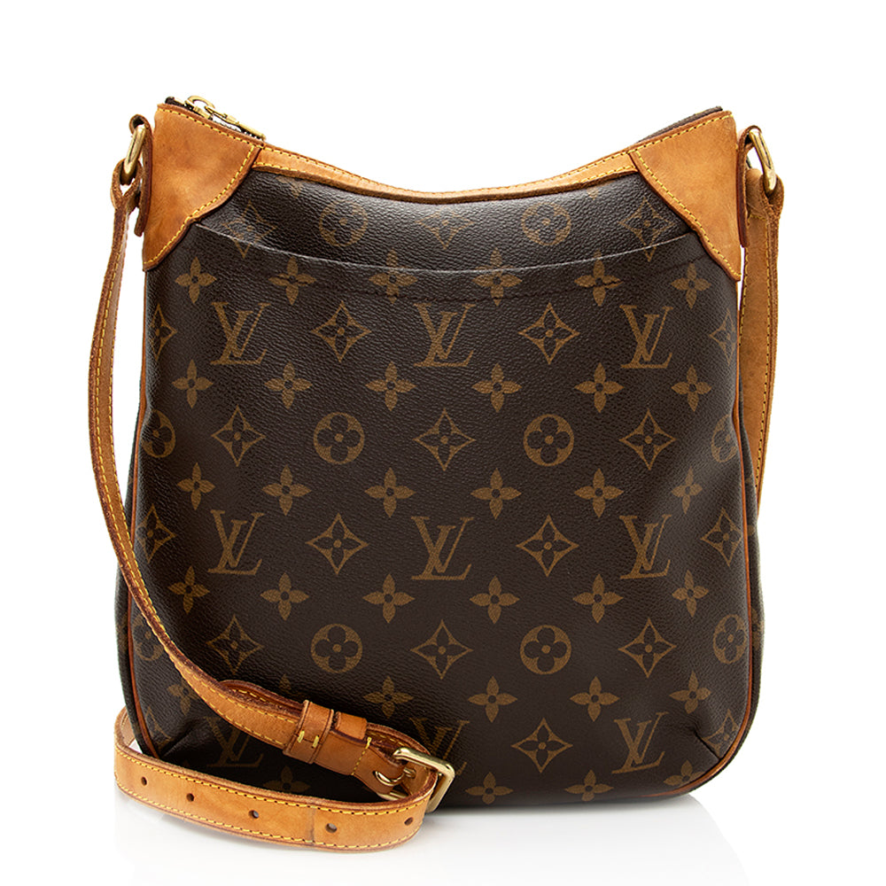 Louis Vuitton Monogram Canvas Odeon PM Shoulder Bag (SHF-19810)