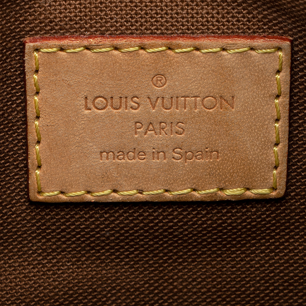Louis Vuitton Monogram Canvas Odeon PM Shoulder Bag (SHF-19810)