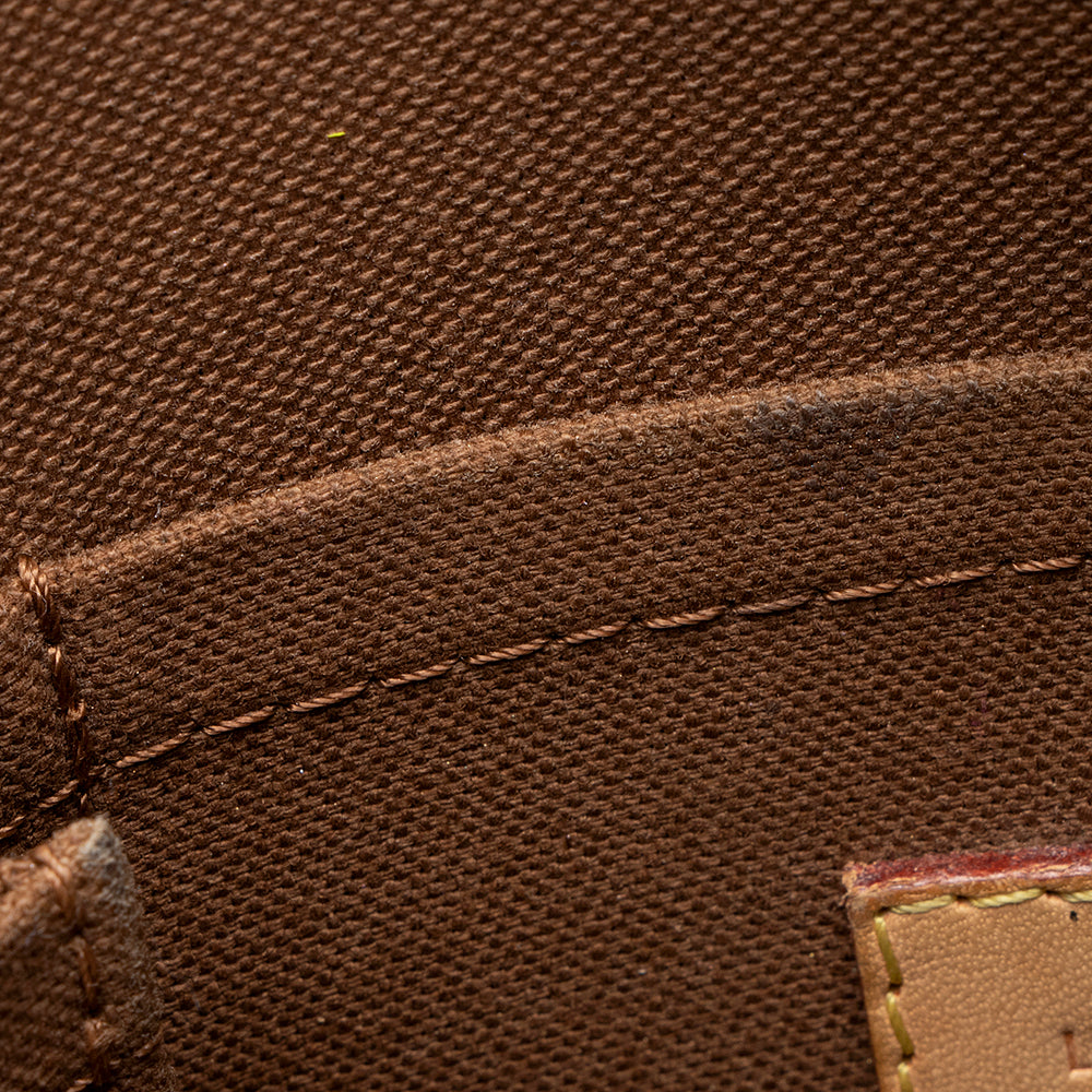 Louis Vuitton Monogram Canvas Odeon PM Shoulder Bag (SHF-21384)