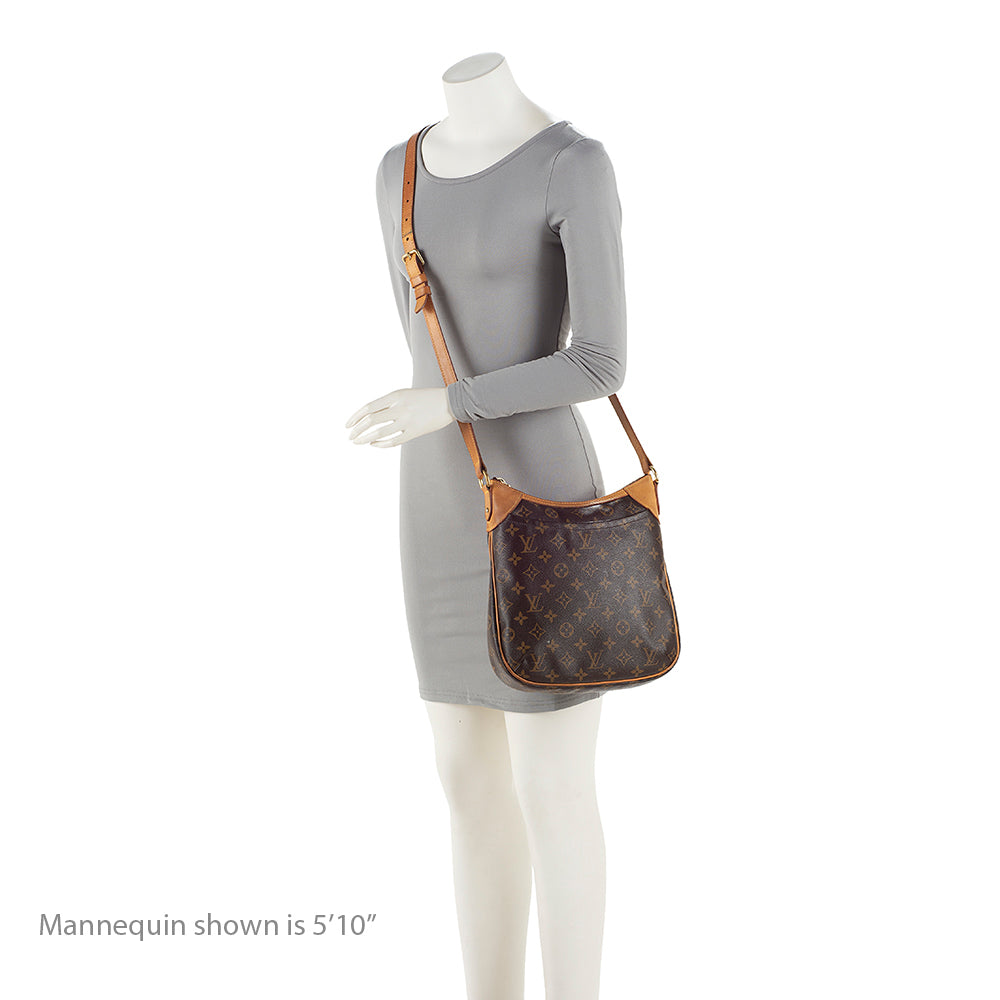 Louis Vuitton Monogram Canvas Odeon PM Shoulder Bag (SHF-21384)