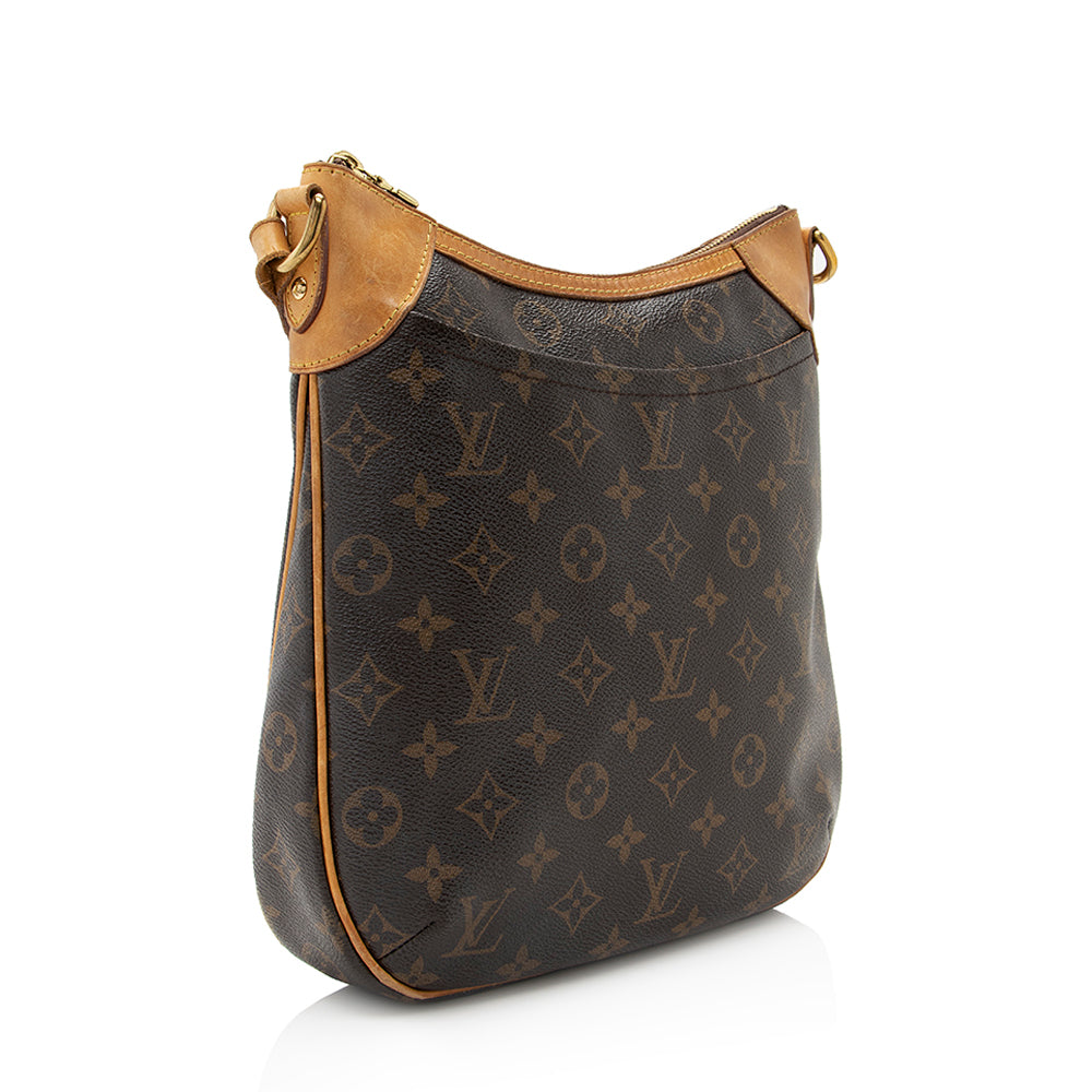 Louis Vuitton Monogram Canvas Odeon PM Shoulder Bag (SHF-21384)