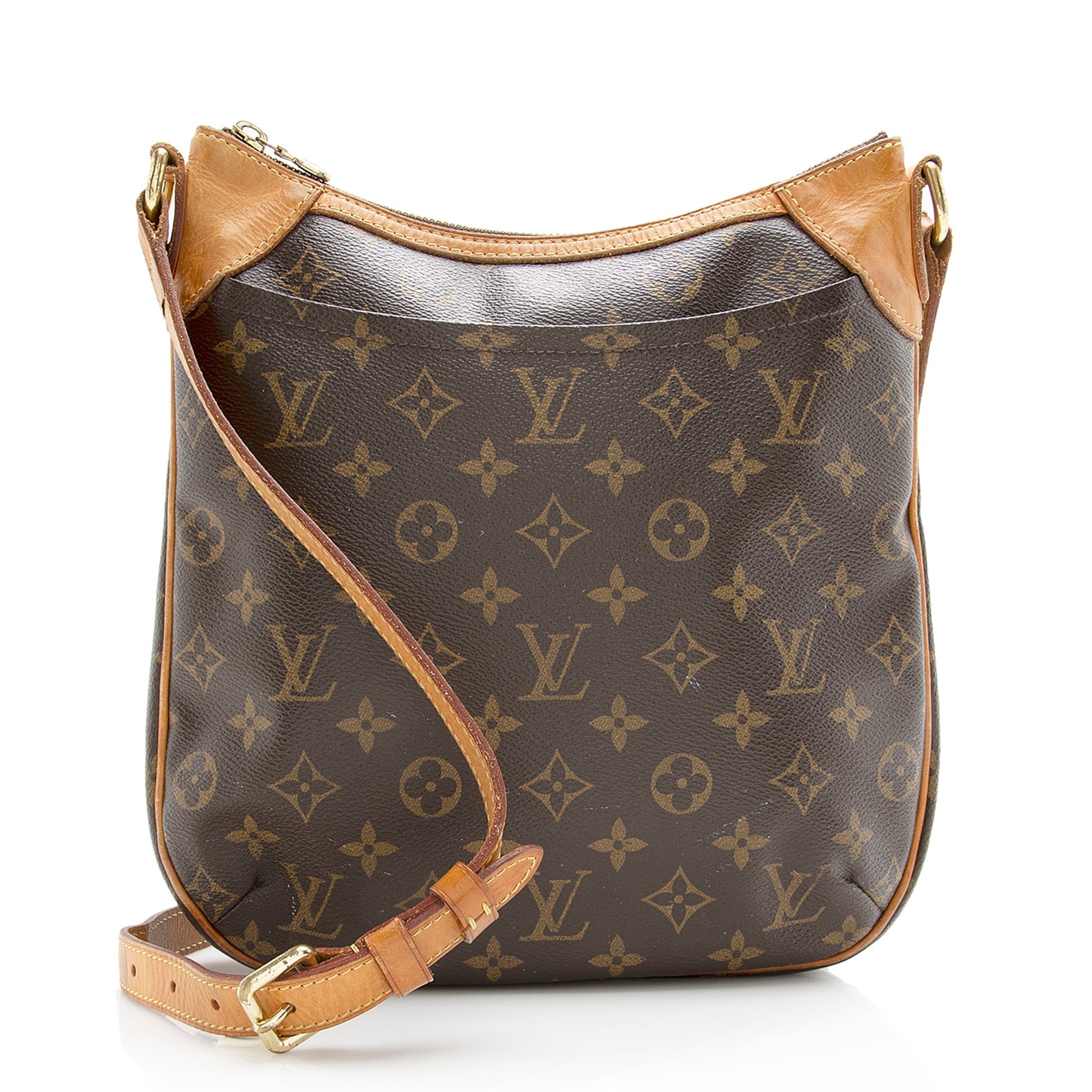 Louis Vuitton Monogram Canvas Odeon PM Shoulder Bag (SHF-22536)