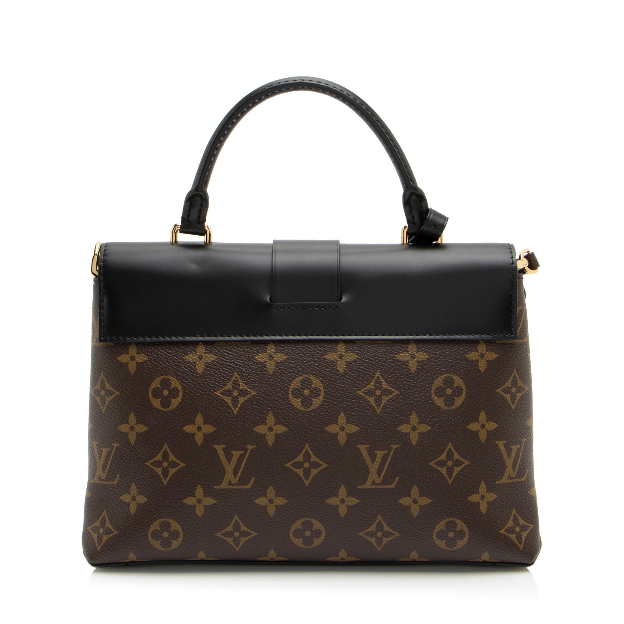 Louis Vuitton Monogram Canvas One Handle MM Flap Bag (SHF-8PThM6)