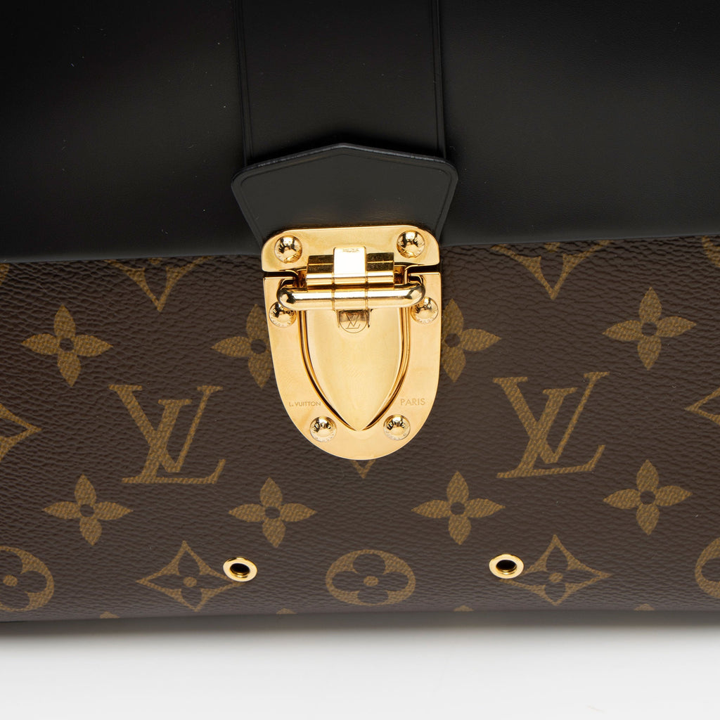 Louis Vuitton Monogram Canvas One Handle MM Flap Bag (SHF-8PThM6)