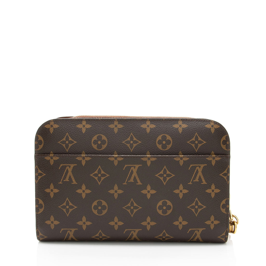 Louis Vuitton Monogram Canvas Orsay Clutch