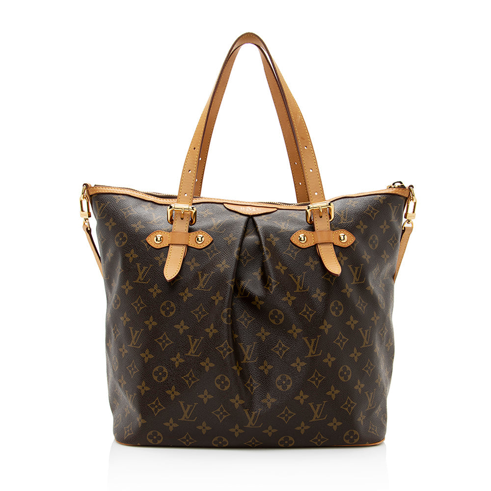 Louis Vuitton Monogram Canvas Palermo GM Tote - FINAL SALE (SHF-19890)
