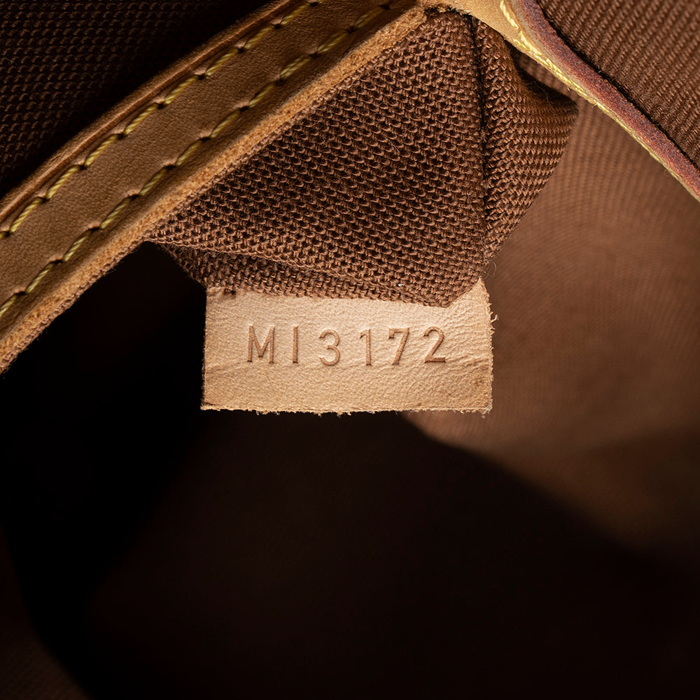 Louis Vuitton Monogram Canvas Palermo GM Tote (SHF-18516)