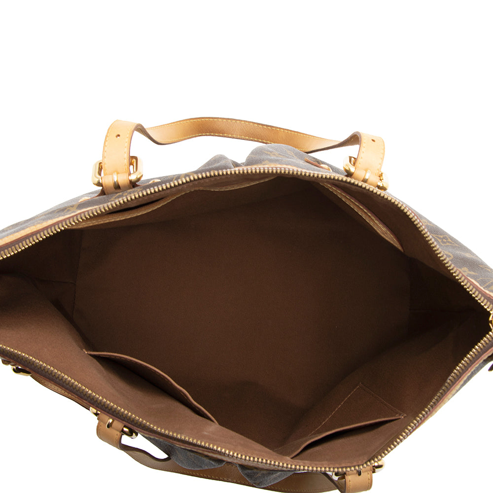 Louis Vuitton Monogram Canvas Palermo GM Tote (SHF-18516)