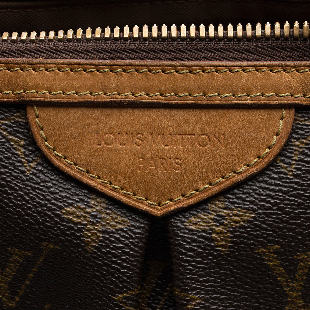 Louis Vuitton Monogram Canvas Palermo GM Tote (SHF-18516)