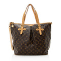 Louis Vuitton Monogram Canvas Palermo GM Tote (SHF-19683)