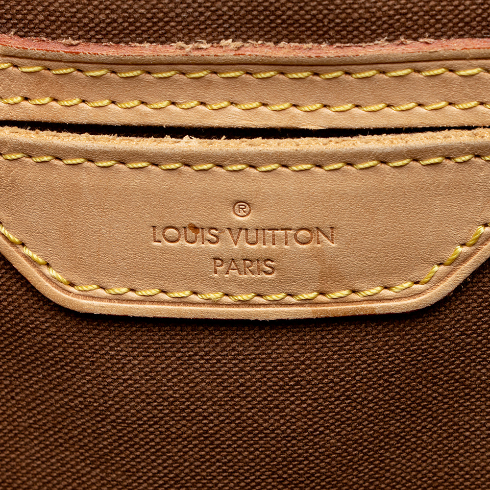 Louis Vuitton Monogram Canvas Palermo GM Tote (SHF-19683)