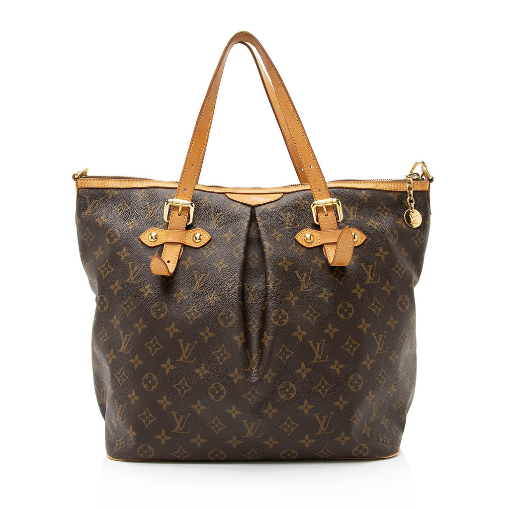Louis Vuitton Monogram Canvas Palermo GM Tote (SHF-23170)