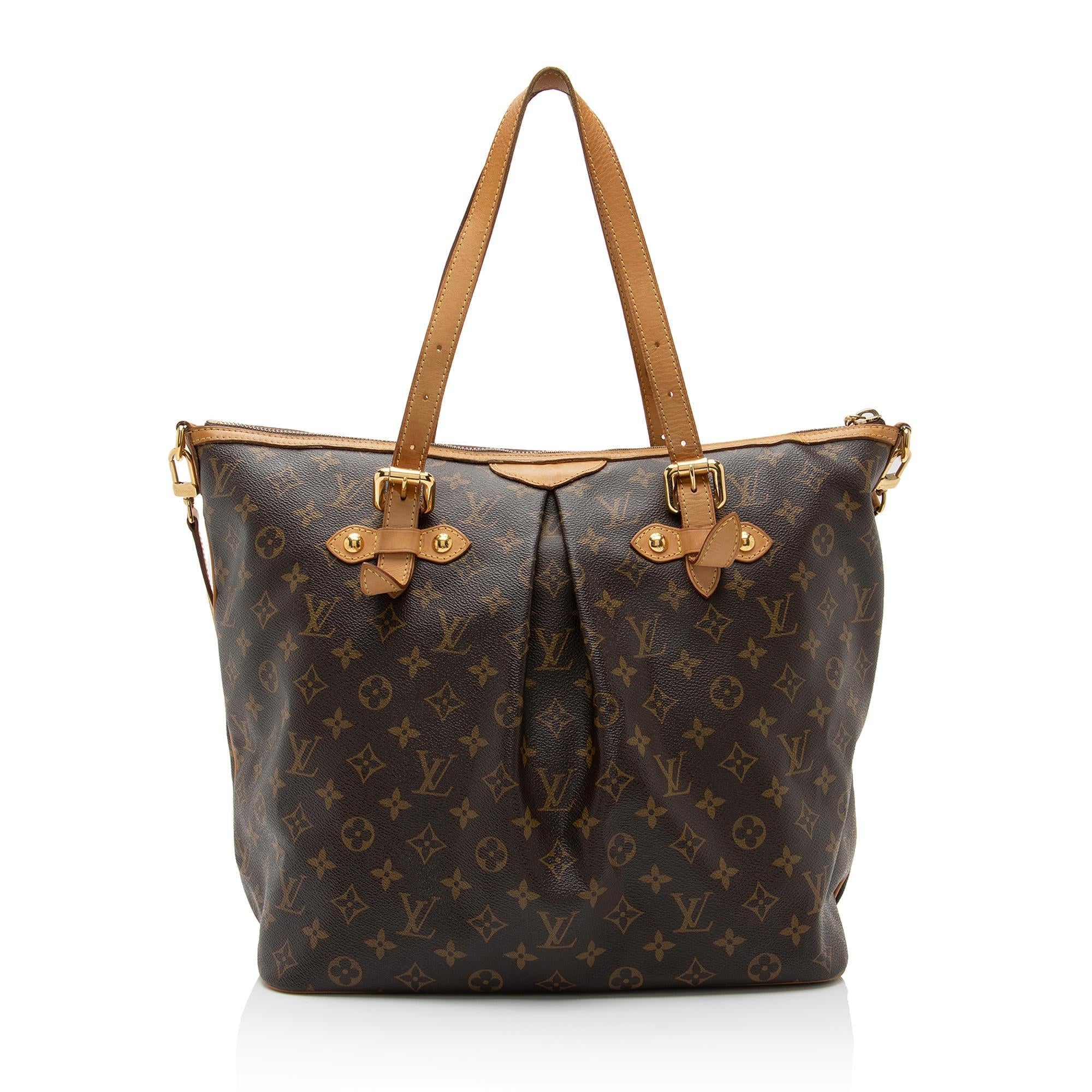 Louis Vuitton Monogram Canvas Palermo GM Tote (SHF-XD5C48)