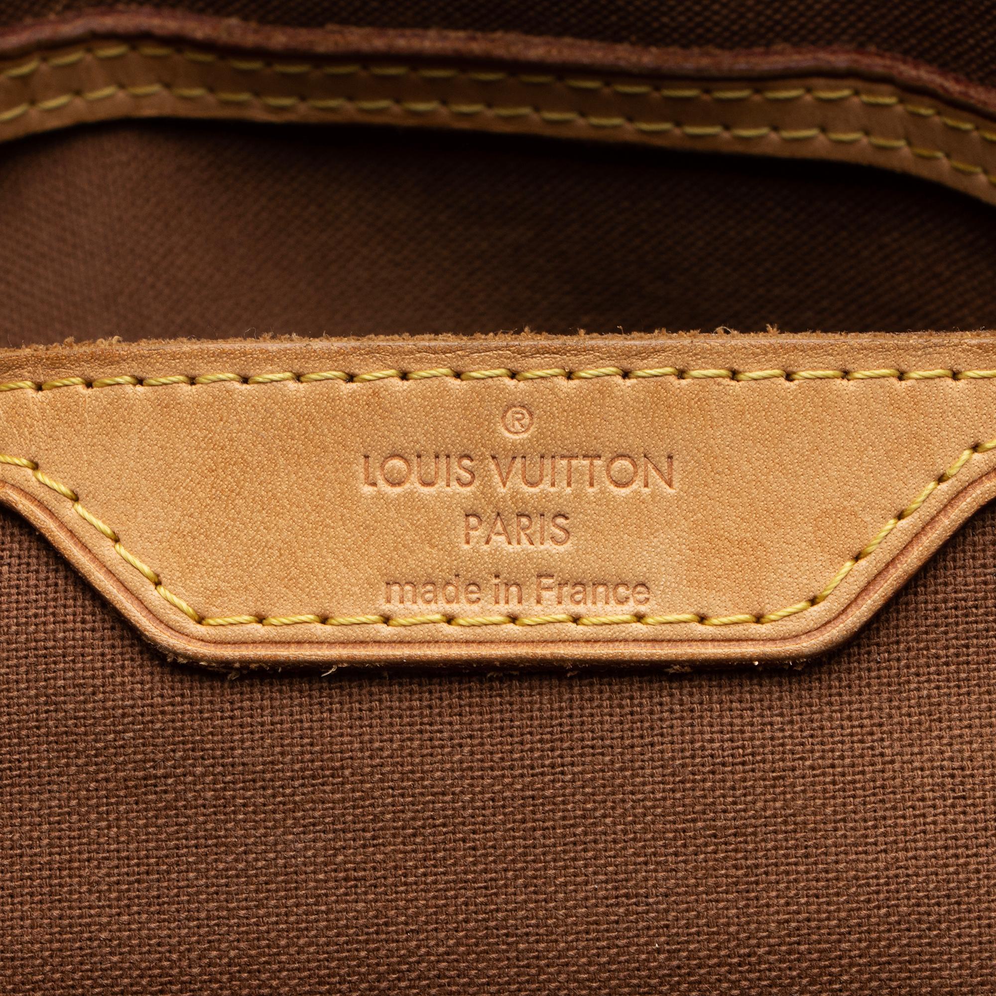 Louis Vuitton Monogram Canvas Palermo GM Tote (SHF-XD5C48)