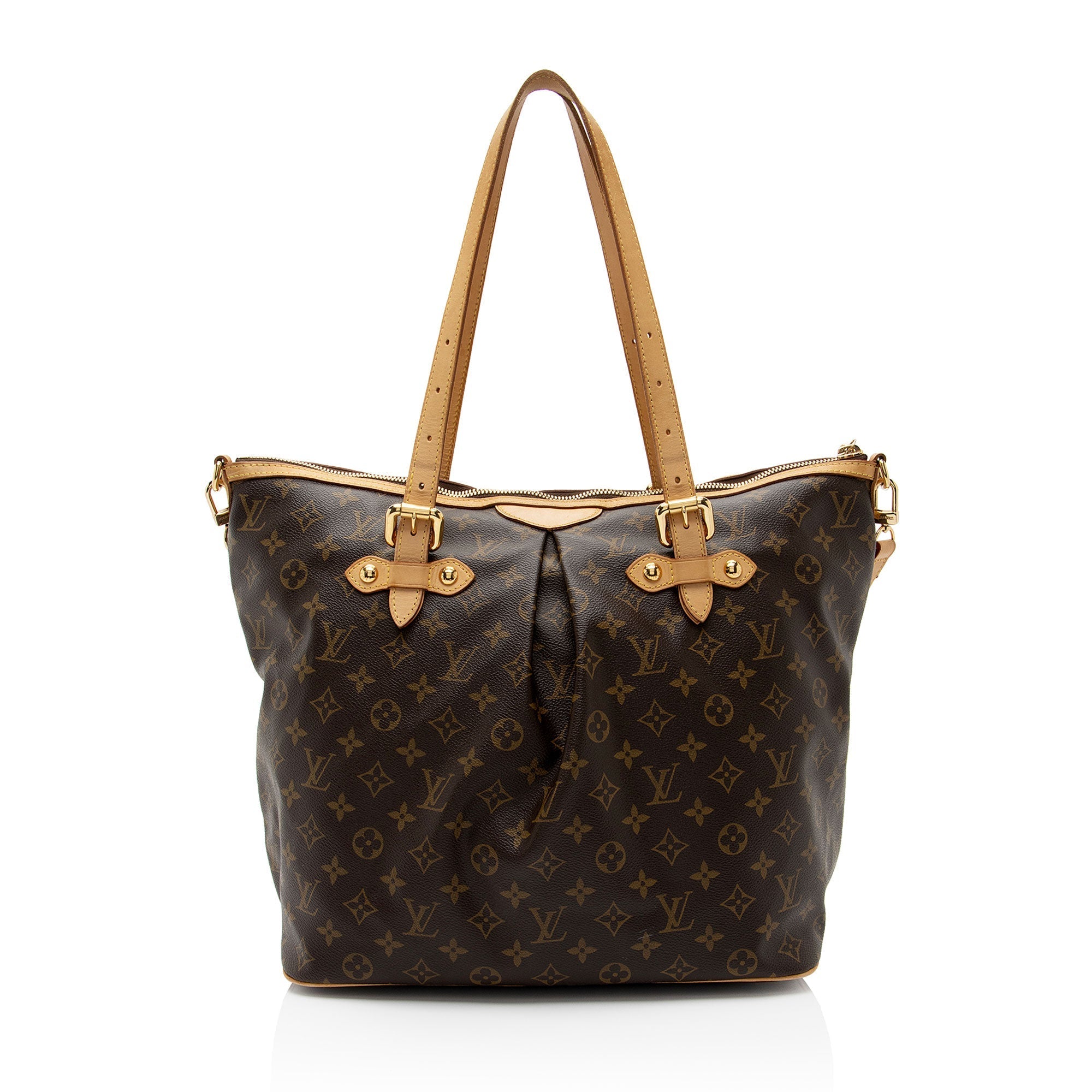 Louis Vuitton Monogram Canvas Palermo GM Tote (SHF-gdilMS)