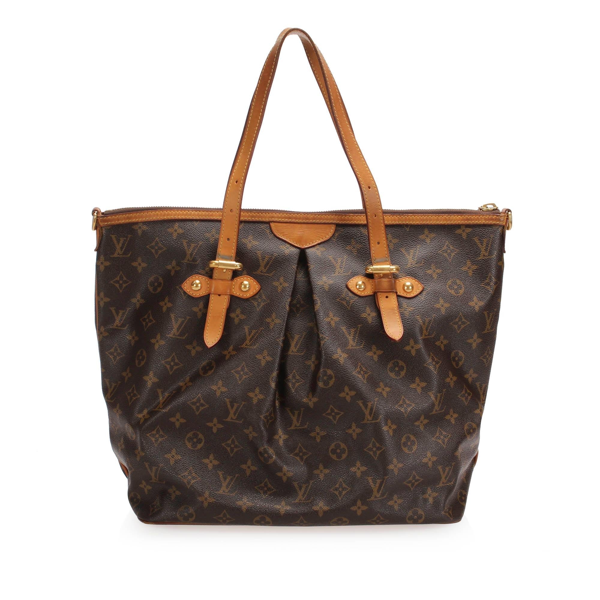 Louis Vuitton Monogram Canvas Palermo GM Tote (SHG-13395)