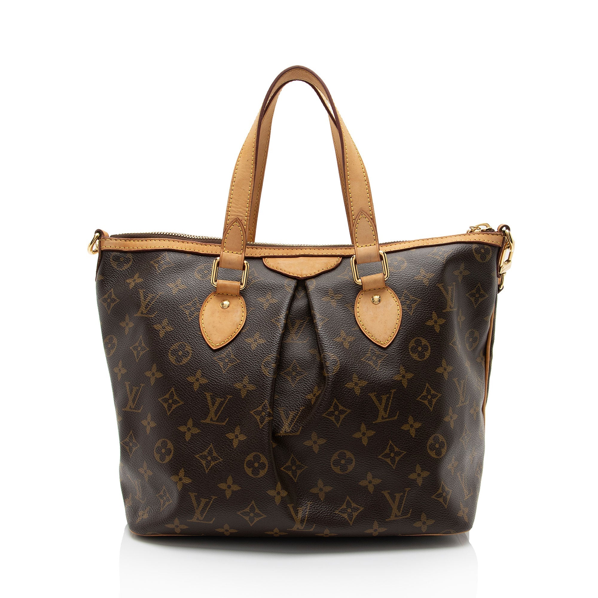 Louis Vuitton Monogram Canvas Palermo PM Tote (SHF-EDn1wl)