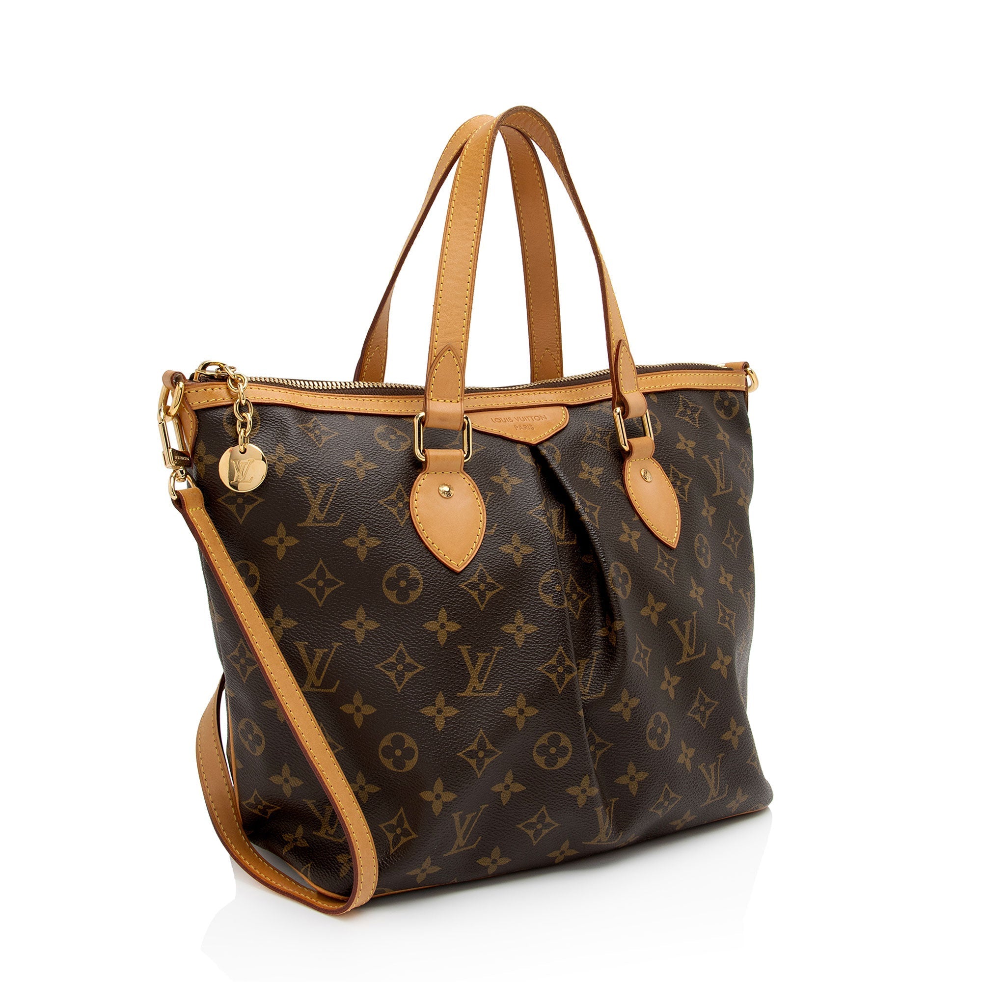 Louis Vuitton Monogram Canvas Palermo PM Tote (SHF-B28Qz3)