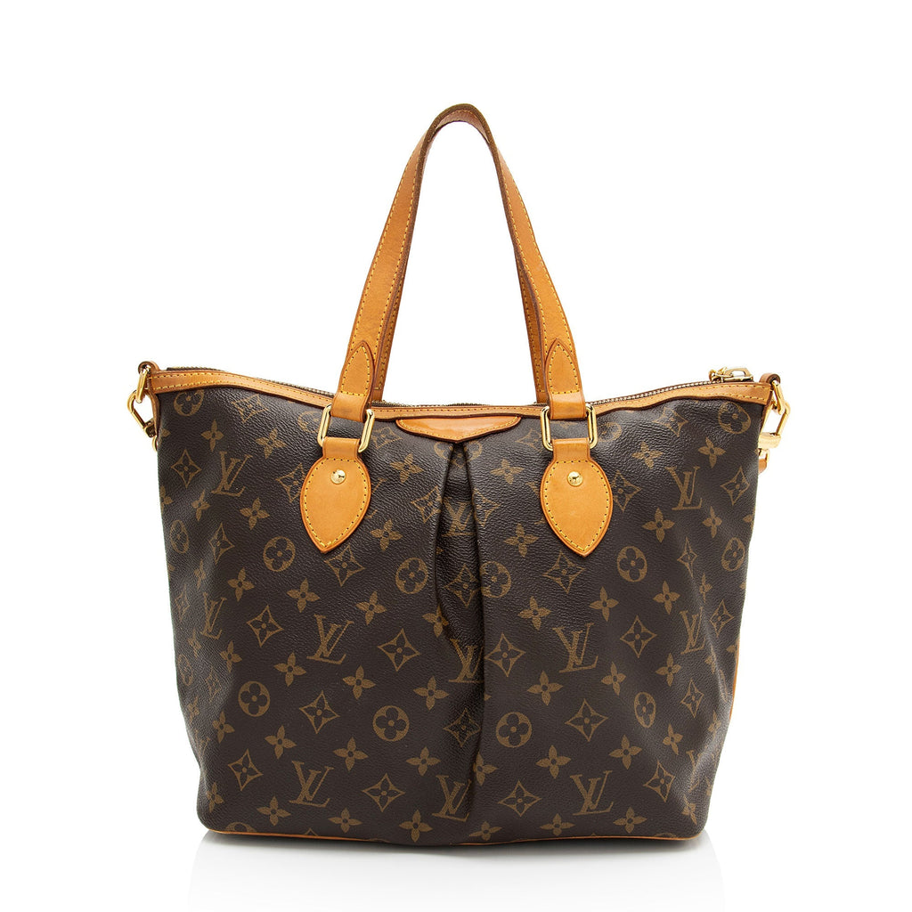 Louis Vuitton Monogram Canvas Palermo PM Tote (SHF-M84JIX)