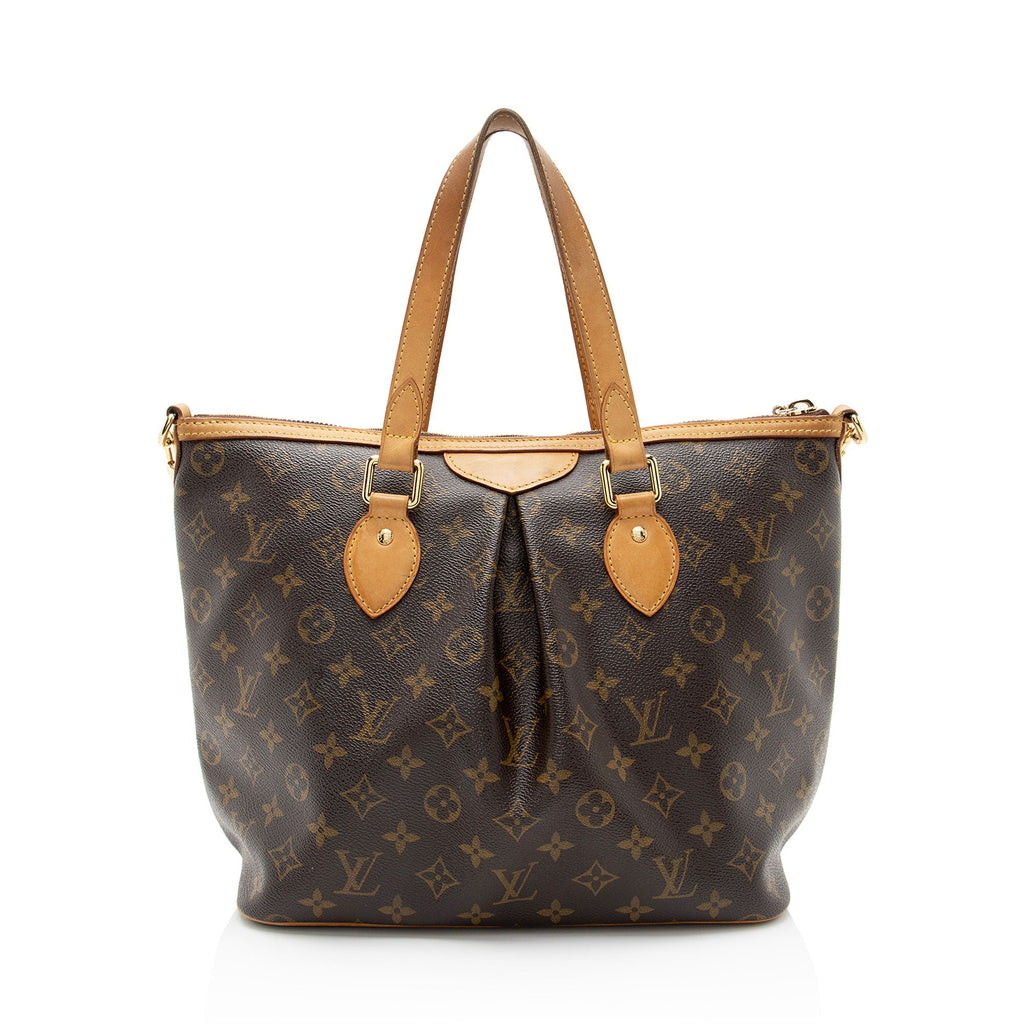 Louis Vuitton Monogram Canvas Palermo PM Tote (SHF-n5CXbl)