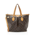 Louis Vuitton Monogram Canvas Palermo PM Tote (SHF-n5CXbl)