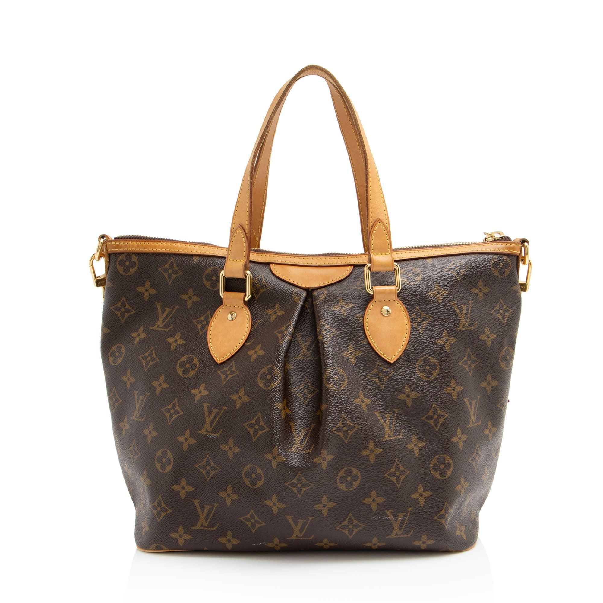 Louis Vuitton Monogram Canvas Palermo PM Tote (SHF-WZkqH8)