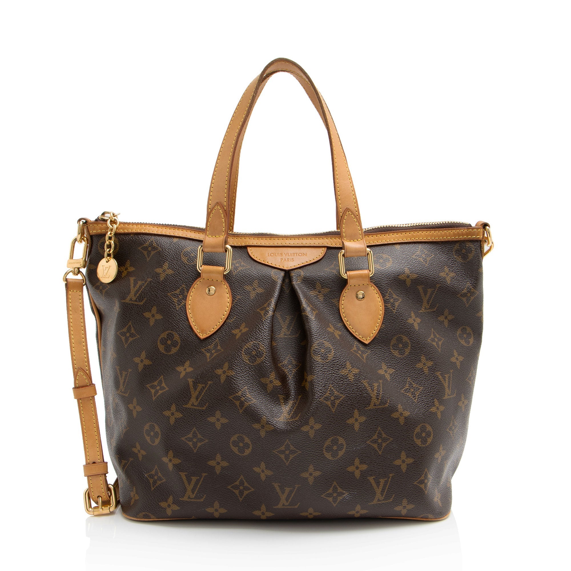 Louis Vuitton Monogram Canvas Palermo PM Tote (SHF-WZkqH8)