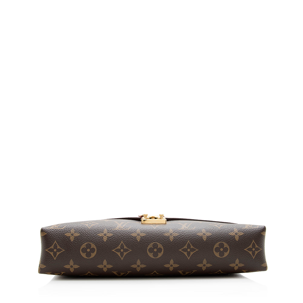 Louis Vuitton Monogram Canvas Pallas Chain Shoulder Bag (SHF-19648)
