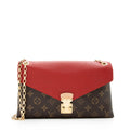 Louis Vuitton Monogram Canvas Pallas Chain Shoulder Bag (SHF-19648)