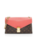 Louis Vuitton Monogram Canvas Pallas Chain Shoulder Bag (SHF-PklqEx)