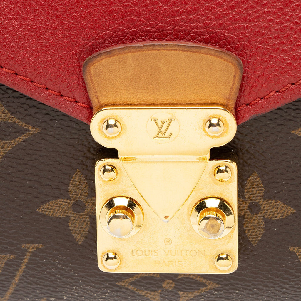 Louis Vuitton Monogram Canvas Pallas Chain Shoulder Bag (SHF-RtD3By)
