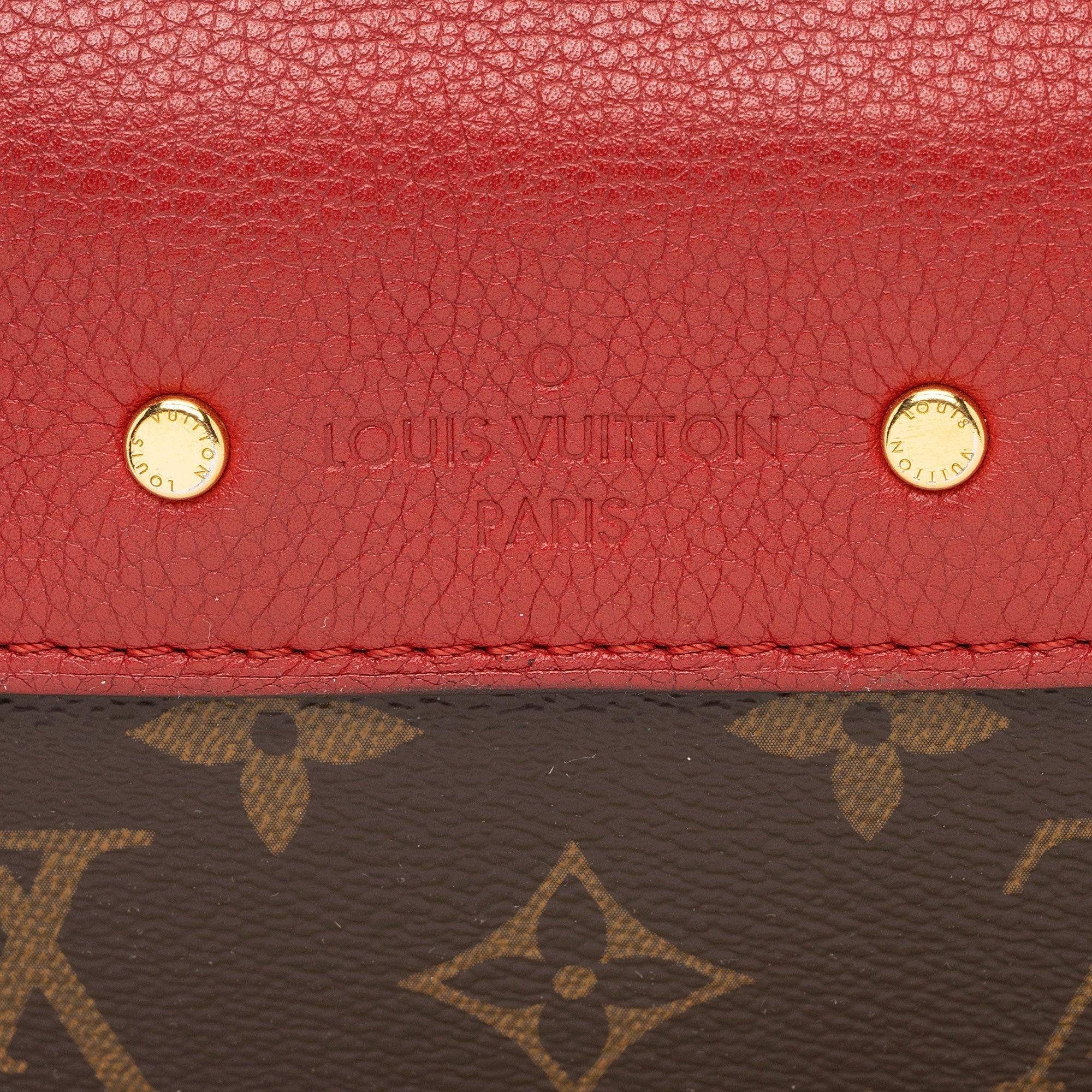 Louis Vuitton Monogram Canvas Pallas Chain Shoulder Bag (SHF-RtD3By)