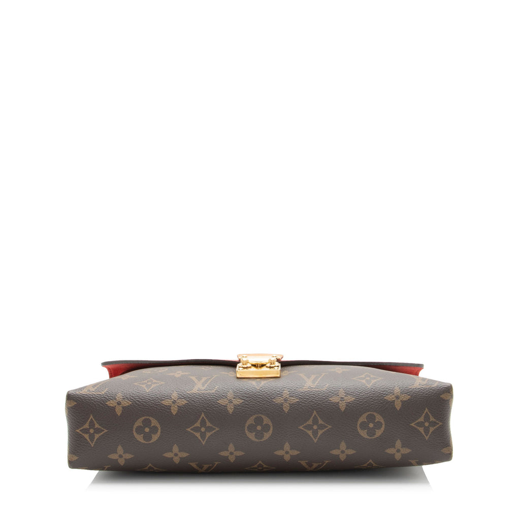 Louis Vuitton Monogram Canvas Pallas Chain Shoulder Bag (SHF-wOgVXq)