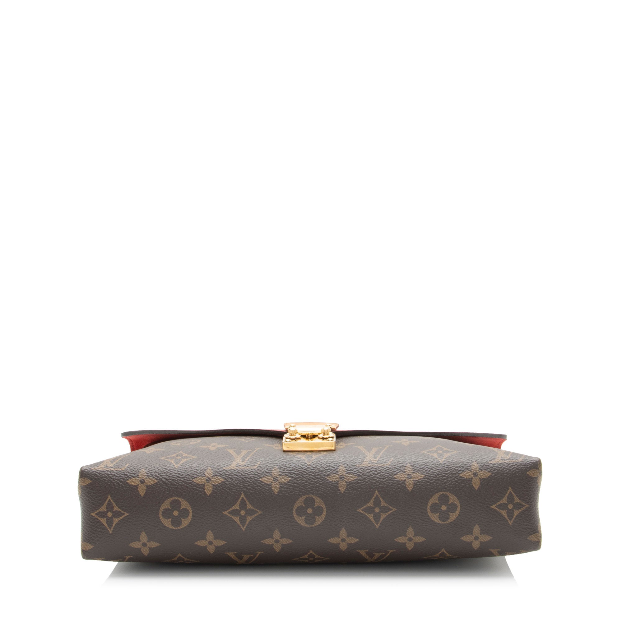 Louis Vuitton Monogram Canvas Pallas Chain Shoulder Bag (SHF-wOgVXq)