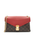 Louis Vuitton Monogram Canvas Pallas Chain Shoulder Bag (SHF-wOgVXq)
