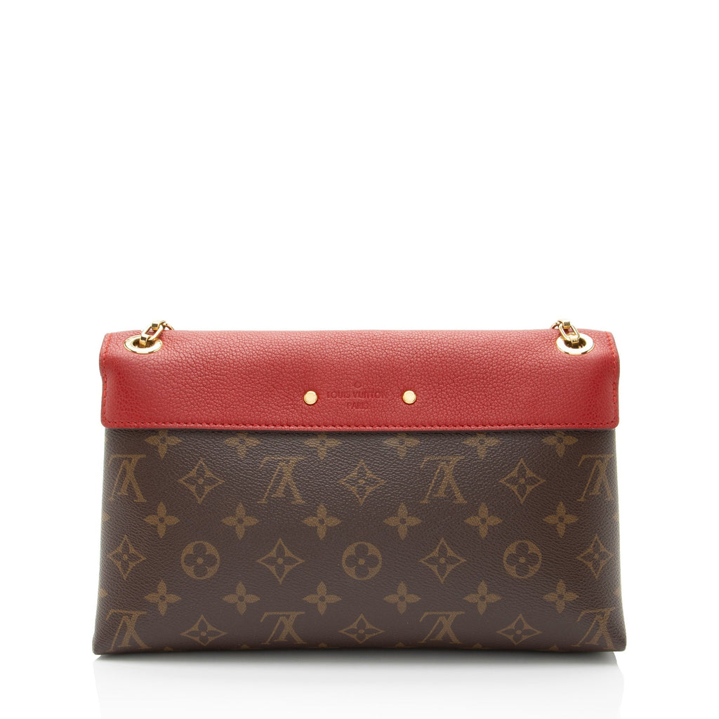 Louis Vuitton Monogram Canvas Pallas Chain Shoulder Bag