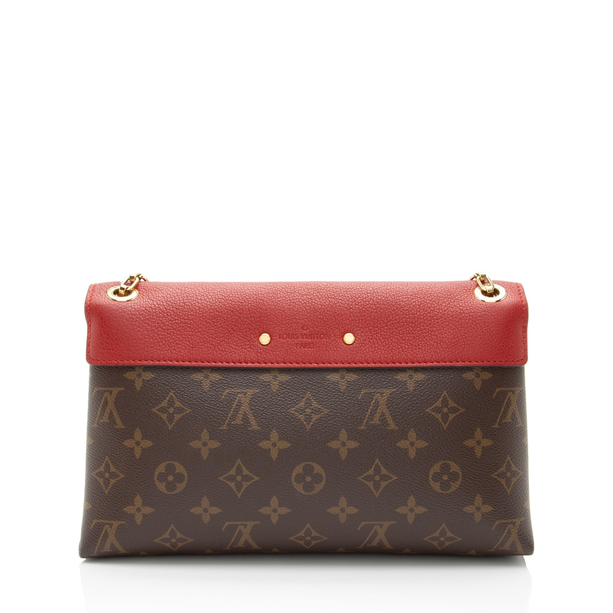 Louis Vuitton Monogram Canvas Pallas Chain Shoulder Bag