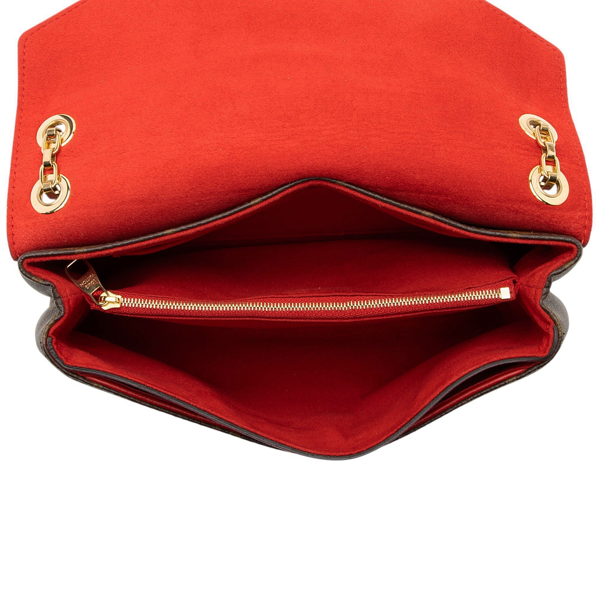 Louis Vuitton Monogram Canvas Pallas Chain Shoulder Bag