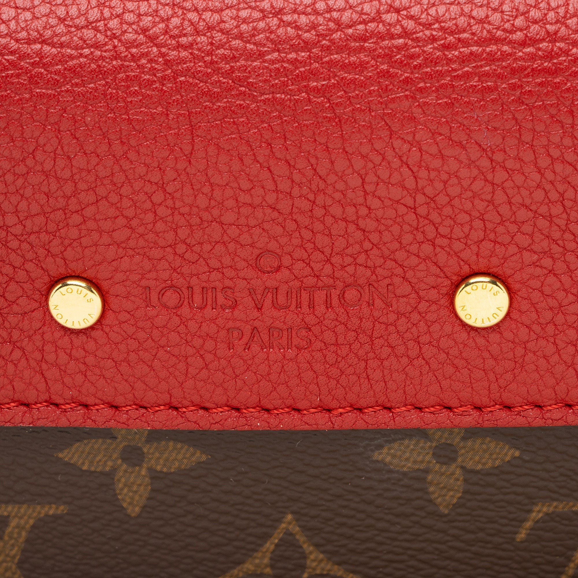 Louis Vuitton Monogram Canvas Pallas Chain Shoulder Bag