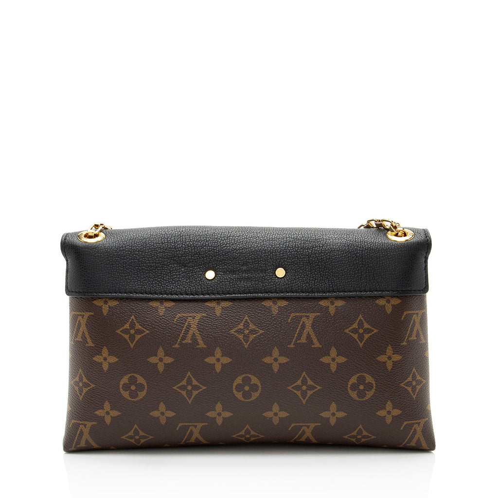 Louis Vuitton Monogram Canvas Pallas Chain Shoulder Bag