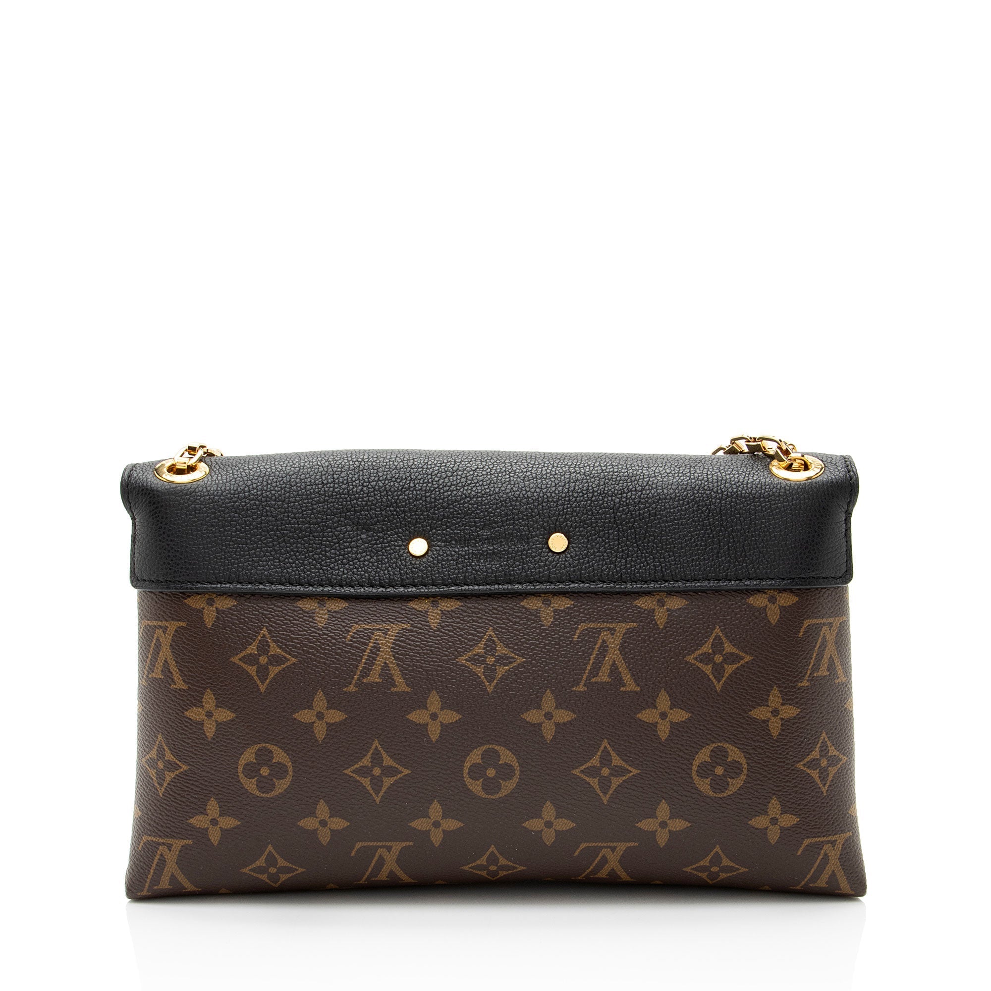 Louis Vuitton Monogram Canvas Pallas Chain Shoulder Bag
