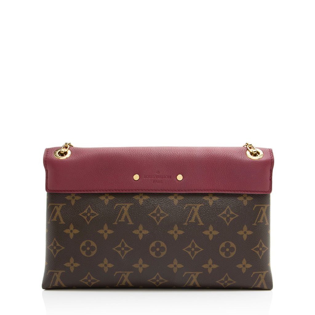 Louis Vuitton Monogram Canvas Pallas Chain Shoulder Bag