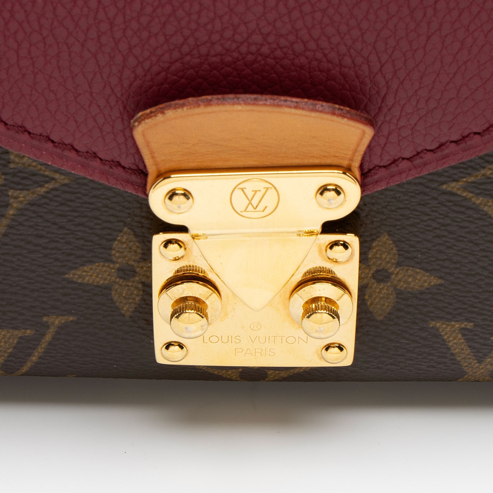 Louis Vuitton Monogram Canvas Pallas Chain Shoulder Bag