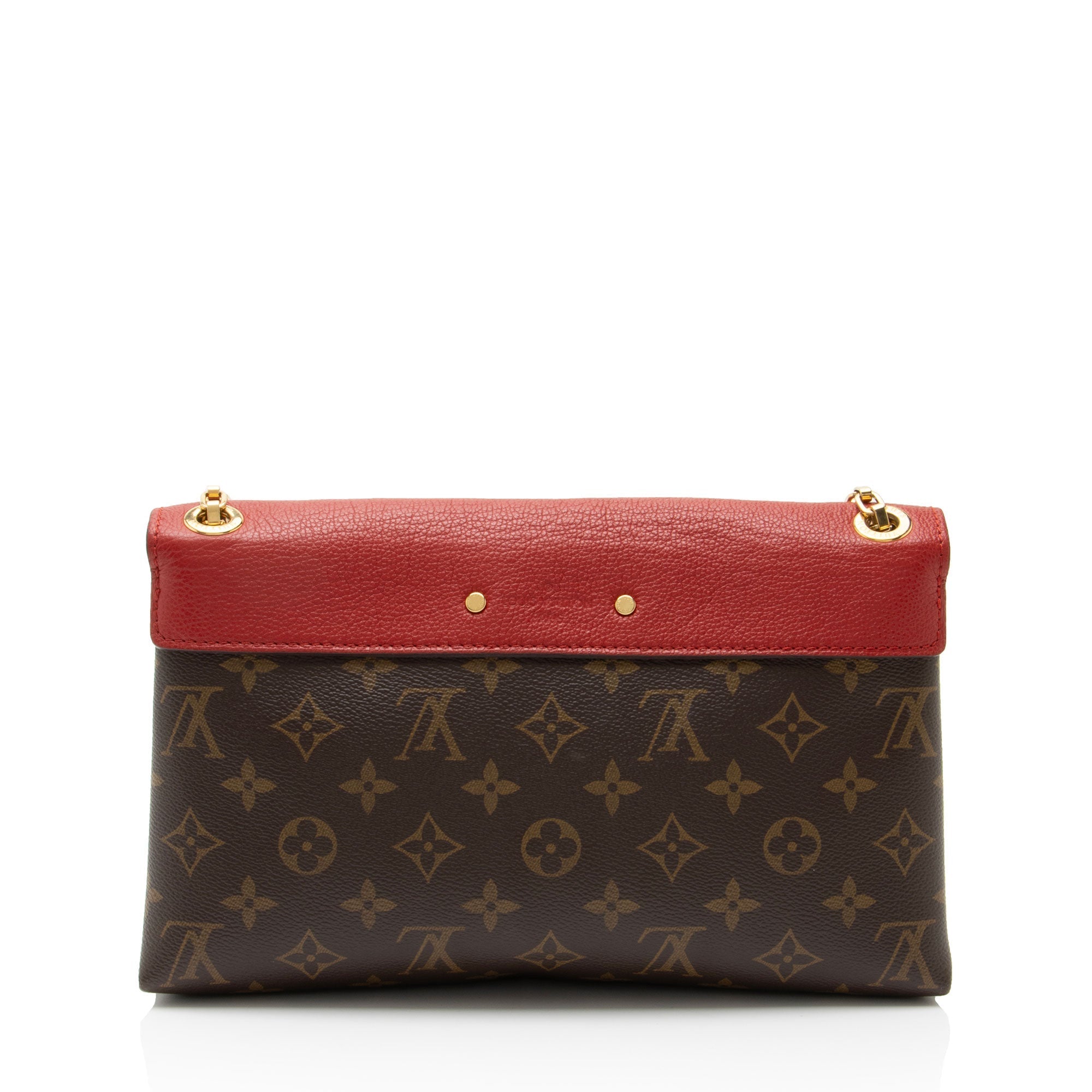Louis Vuitton Monogram Canvas Pallas Chain Shoulder Bag