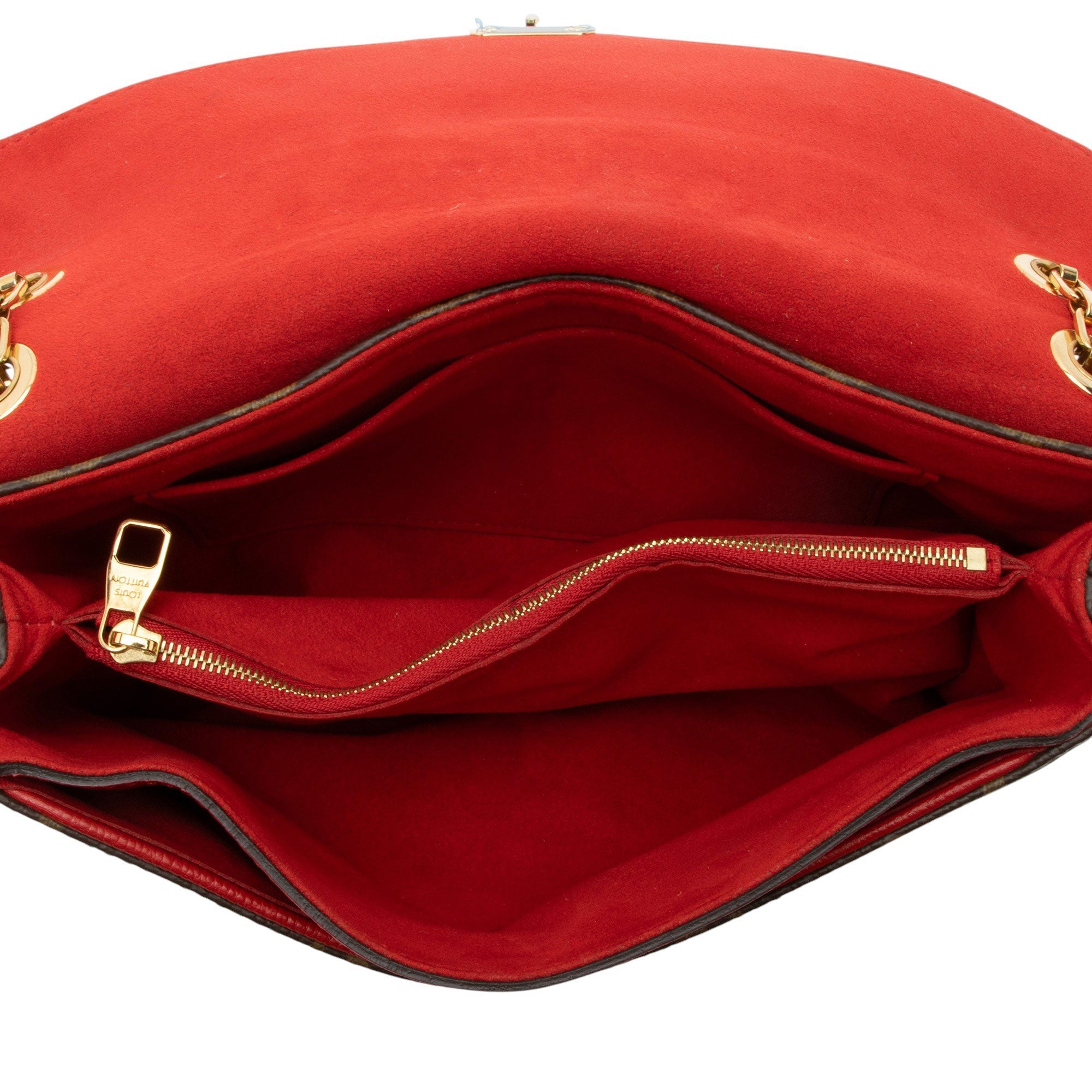 Louis Vuitton Monogram Canvas Pallas Chain Shoulder Bag